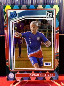 2024/25 Donruss Optic CAVAN SULLIVAN SP Argyle Prizm Card RC USA Man City #184 - Picture 1 of 2