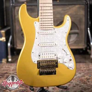 ESP LTD JRV-8FR 8-string Electric Guitar - Metallic Gold with ST 8-String with F - Picture 1 of 16