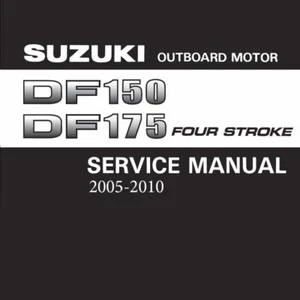 Service Manual for Suzuki Outboard DF175 DF150 Full version 2005-2010 on a usb - Picture 1 of 1