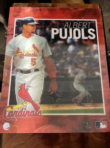 Albert Pujols St Louis Cardinals Baseball Lenticular Motion Poster NEW! - Picture 1 of 6