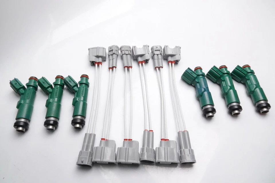 X6 1988-92 Toyota Land Cruiser Modern 12Hole Fuel Injectors More Power & Torque! - Image 1 of 1