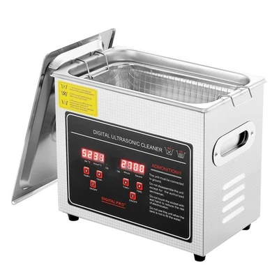 Uimoso 3L Ultrasonic Cleaner with Timer Heating Machine Digital Sonic Cleaner - Image 1 of 4