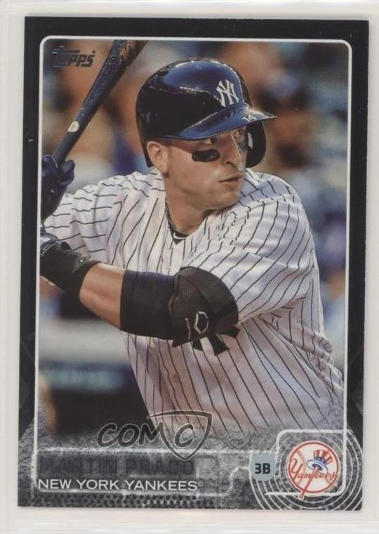 2015 Topps Black /64 Martin Prado #302 - Image 1 of 2