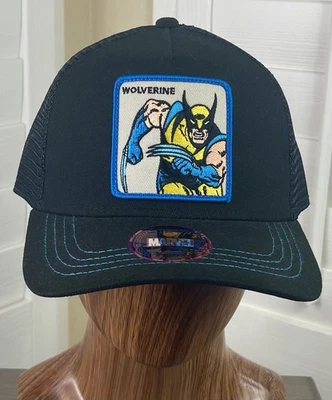 Wolverine Exclusive Lids Marvel Adjustable Snapback Trucker Hat - OSFM - NWT - Image 1 of 4