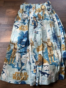 70er Jahre Vintage Star Wars Vorhänge Gardinen 4 Paneele JCPenney Fashion Manor - Bild 1 von 10