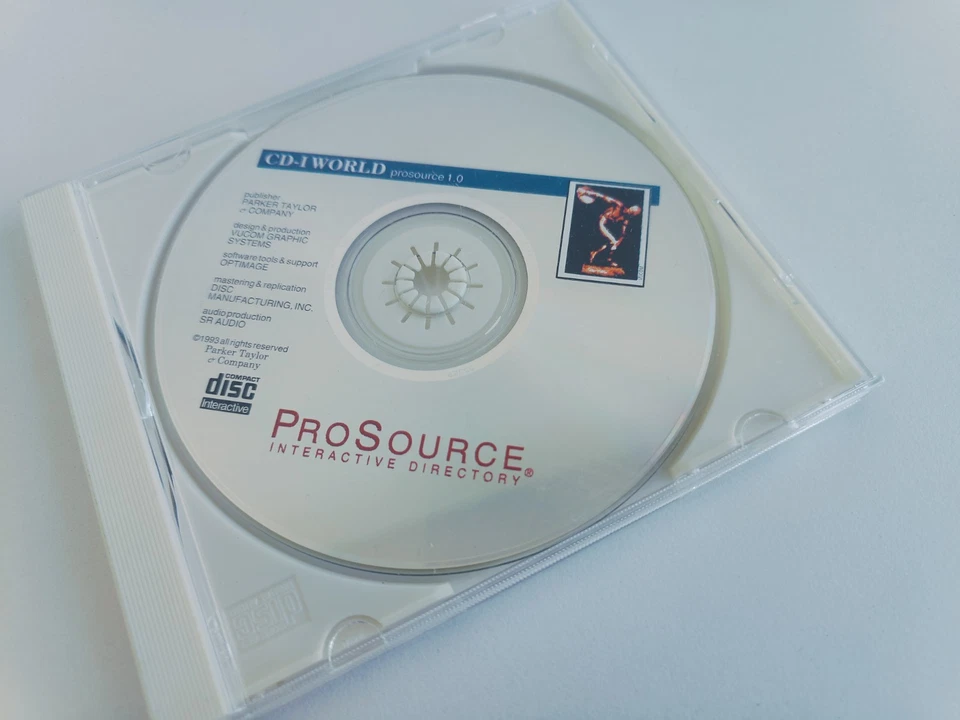 CD-I World ProSource Interactive Directory Philips CDI Cd-i Gaming Original - Image 1 of 1