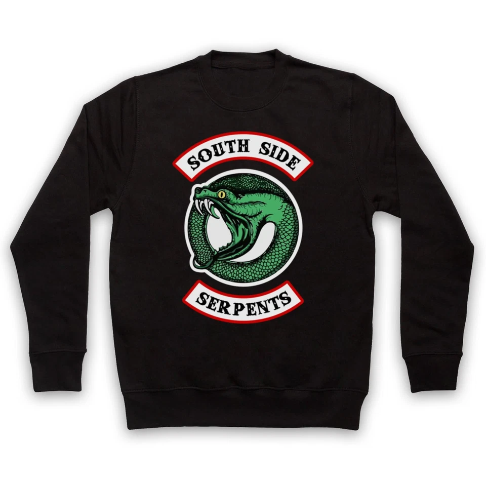 RIVERDALE SOUTH SIDE SERPENTS CIRCLE LOGO ADULTS UNISEX SWEATSHIRT - Image 1 of 1