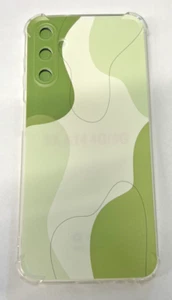 Sage Green Flower Samsung Galaxy A14 Case (LSX) Simple Flexible Outline Phone - Imagen 1 de 3