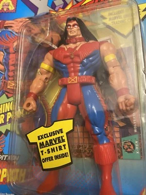  Marvel X-Men X-Force Warpath Action Figure - New Sealed with Trading Card  - Изображение 1 из 4