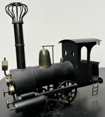 Karl Hagenauer, Lokomotive, Metall, Design, Wien, 1930er Jahre, selten, top - Bild 1 von 4