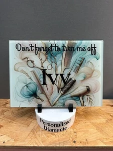 Personalisierte Glas Hitzeschutzplatte - Bild 1 von 3