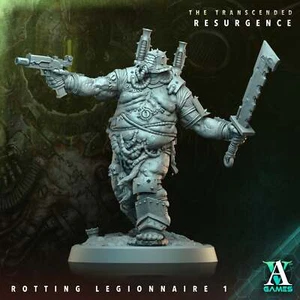 Rotting Legionnaire Unit (7) - The Transcended - OPR Grimdark Future DND - Picture 1 of 7