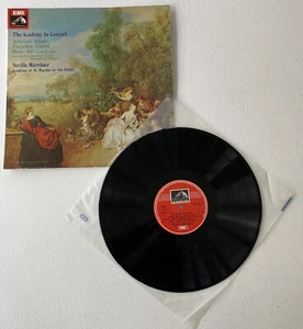 Neville Marriner The Academy in Concert vinyl Album LP 1974 ASD 3017 - Picture 1 of 10