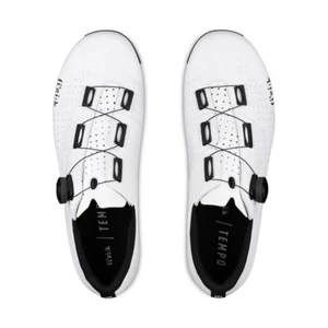 New Fizik TEMPO OVERCURVE R4 Cycling Shoes Wide, White Black, EU36-45 - Picture 1 of 4