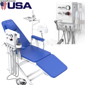 Dental Mobile Chair LED Light Turbine Unit 4 Holes /Portable Dental Turbine Unit - Picture 1 of 25