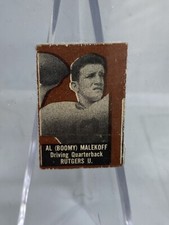 1950 Topps Felt Backs Al Malekoff LOW GRADE Rutgers