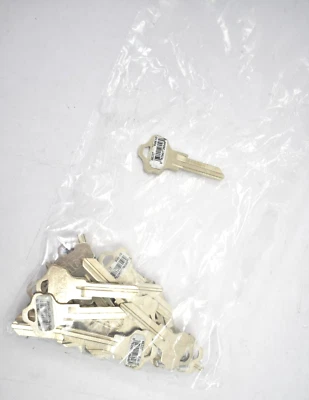 Lot of 29 ACe Home House Key Blanks Kwikset KW10 Single Side Satin Nickel - Image 1 of 4