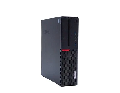 Lenovo Thinkcentre Desktop PC M700 SFF Intel Core i3 6th Gen 4 GB RAM 256 GB SSD - Image 1 of 4