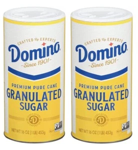 Azúcar granulada de caña pura Domino Premium con tapa fácil de verter 16 oz. - Imagen 1 de 3