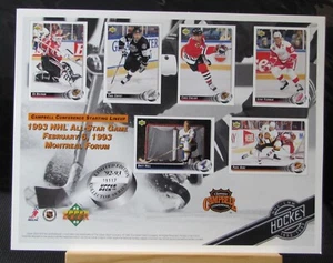 UPPER DECK HOCKEY 93 ALL STAR GAME CAMPBELL 2-6-93 - Foto 1 di 1