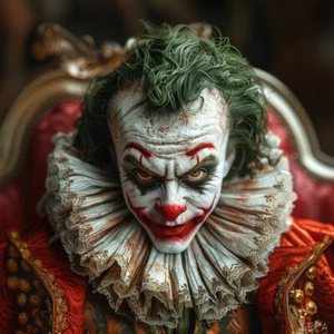 Baroque Series - The Joker Portrait - Glossy Prints - PikPoket Gallery - Picture 1 of 2