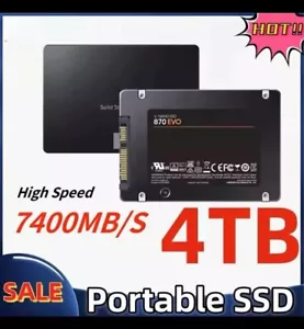 2.5" SATA SSD 4TB SSD Solid State Hard Drive Lot, Internal hDD Hard Drive - Picture 1 of 5