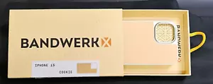 BandWerk Performance Leather Case | Cookie | for iPhone 15 - Picture 1 of 4
