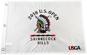 Offizielle 2018 US Open Shinnecock Hills Golf Pin Flagge Brooks Koepka 🔥 ⛳️ - Bild 1 von 2