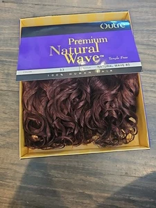 Outre Premium Natural Wave 8S 100% Human Hair Color 33 - Picture 1 of 3