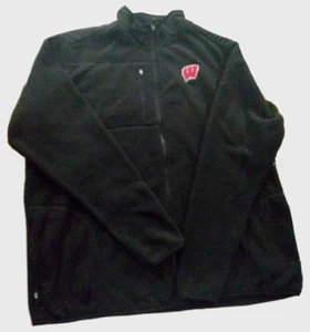 Wisconsin Badgers Cutter And Buck Sherpa Herrenjacke mit durchgehendem Reißverschluss 1XB neu mit Etikett $ 139,99  - Bild 1 von 5