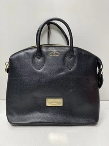 Valentino Women Black Leather Tote Bag - Picture 1 of 11