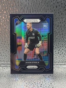 2023-24 Panini Prizm EPL fútbol, Jason Steele radiocontrol, negro verdadero 1/1 - Imagen 1 de 2