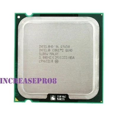 Intel Core 2 Quad Q9650 Processor 3GHz Socket LGA 775/Socket T CPU 95W 1333MHz - Image 1 of 4