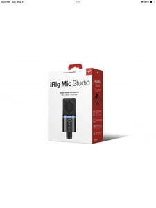 IK Multimedia iRig Mic Mic Studio Digital Microphone for Mobile Devices - Picture 1 of 1