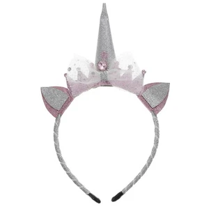 Unicorn Headband Baby Banquet Kids Hair Bands Hairband for Girls - Picture 1 of 11