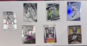 Lot of 7 Dak Prescott Dallas Cowboys Football Cards - Picture 1 of 9