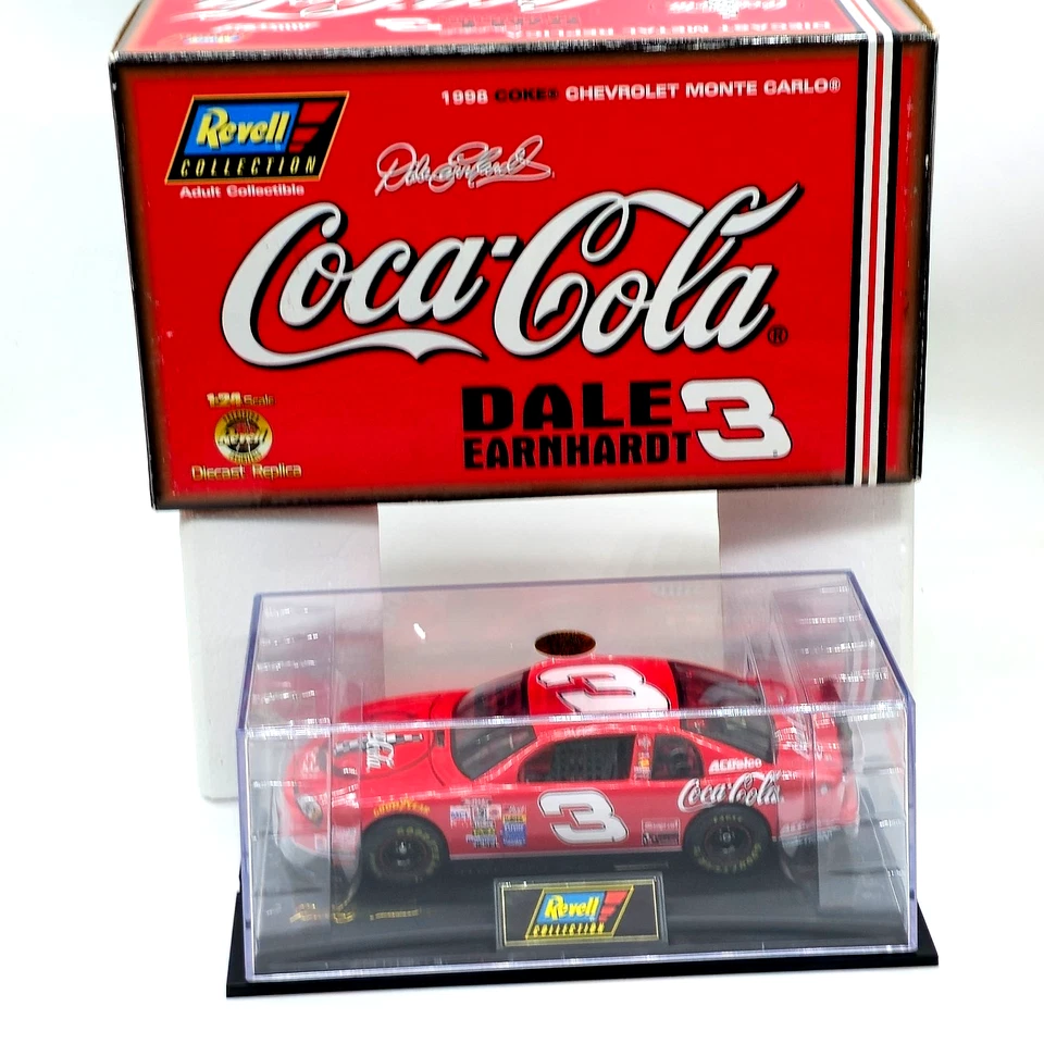 REVELL DALE EARNHARDT #3 COCA COLA 1998 COKE CHEVROLET MONTE CARLO 1:24 - Image 1 of 4