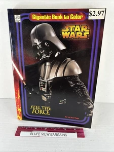 Star Wars The Empire Begins Giant Book to Color Feel The Force Unused - Picture 1 of 5