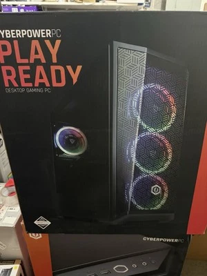 CyberPower GMA6900WST  Ryzen 5 7600 5.1GHz AMD Radeon RX 7600 8GB 16GB New Seal - Image 1 of 2