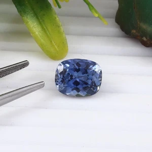 Cojín AAA Fino Natural Ceilán Zafiro Azul Real Piedras Preciosas Sueltas Corte 5.80 Ct - Imagen 1 de 6