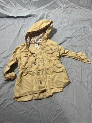 Chaqueta amarilla Little Lass talla 3T para niñas Foto 1 de 3