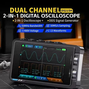 DS215H Digital Oscilloscope with Signal Generator and Long Battery Life - Picture 1 of 15