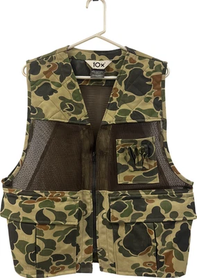 Men's 10x Hunting Vest Medium Camo Print with Mesh Back - Image 1 of 3