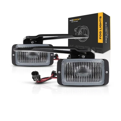 For GMC S15 Jimmy 1990 1991 Fog Lights Front Pair Halogen | GM2593106, GM2592106 - Image 1 of 4