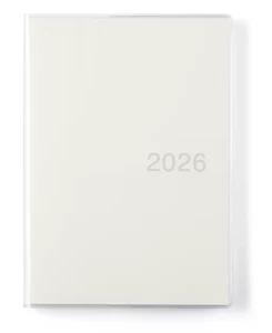 Muji 2026 Monatsplaner Tagesplaner weiß 2025.12 Start B6 - Bild 1 von 12