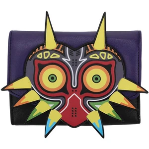 The Legend of Zelda: Majora's Mask - Patch Wallet (Black & Purp - Picture 1 of 6