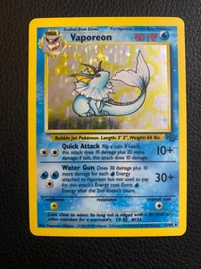 Vaporeon 12/64 Jungle Holo - Picture 1 of 2