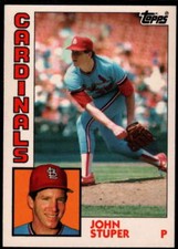 1984 Topps Tiffany #49 John Stuper NM+++ Cardinals