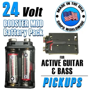 24V Mod Active Pickup Battery Pack Mod 24 volt For EMG Fluence + Batteries - Picture 1 of 4