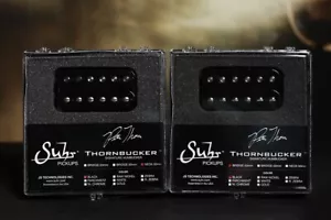 SUHR Thornbucker PAF SET Bridge 53mm Floyd Rose & Neck 50mm Pickup Set - Black - Picture 1 of 2